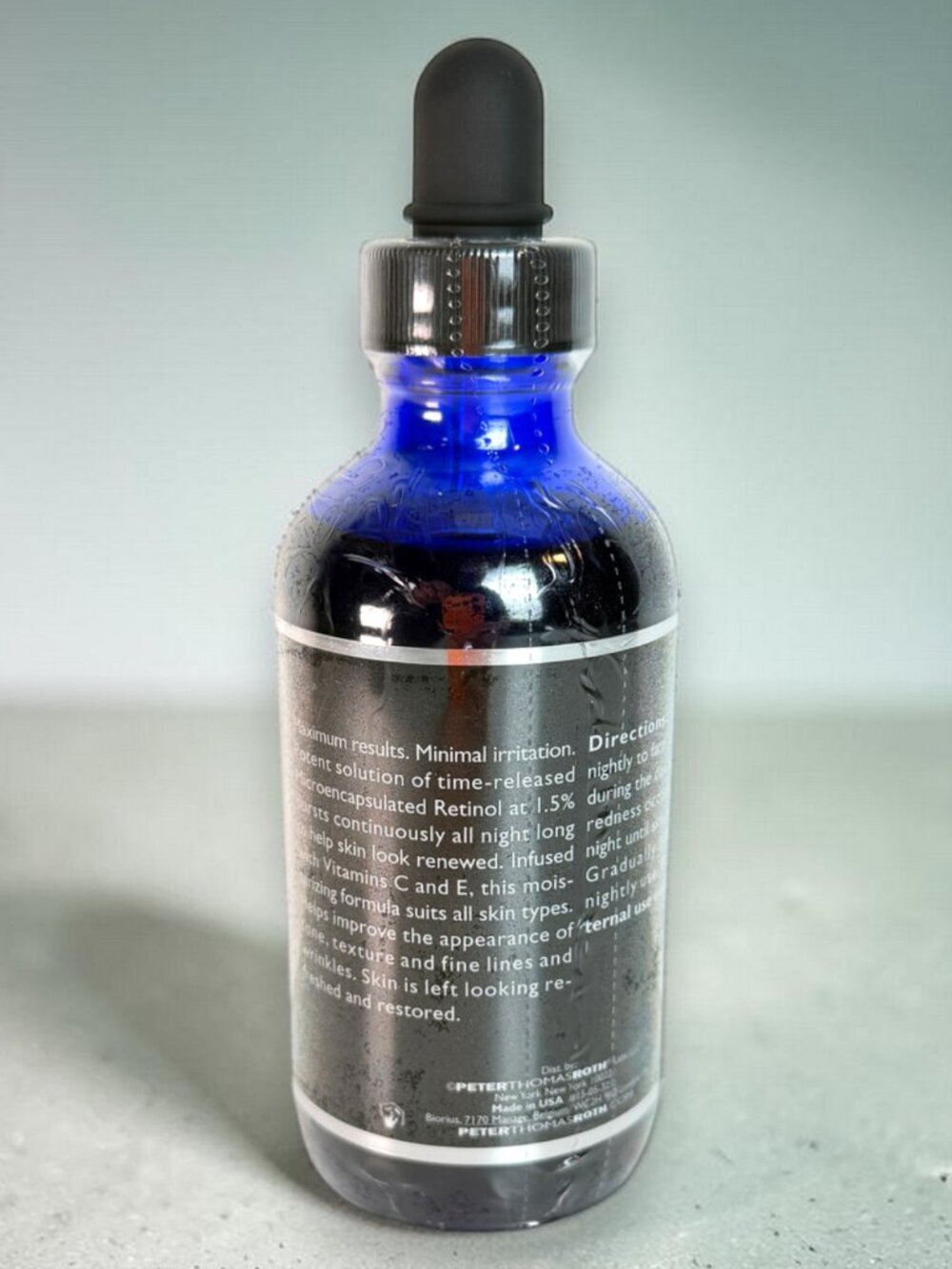 Peter Thomas Roth Retinol Fusion PM Night Serum 3.35 fl. oz  Sealed  NEW - Picture 2 of 3